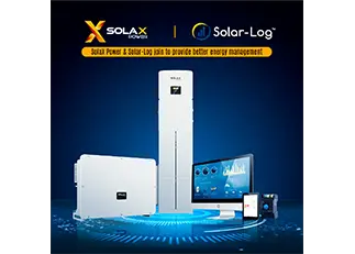 SolaX putere și Solar-Log alăturați pentru a furniza o mai bună gestionare a energiei
